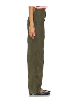 LEVI'S Corduroy Baggy Dad in Olive. Size 25. Also in 26, 27, 28, 29, 32.