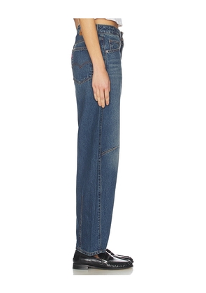 LEVI'S Baggy Dad Barrel Jeans in Blue. Size 25. Also in 26, 24, 27, 28.