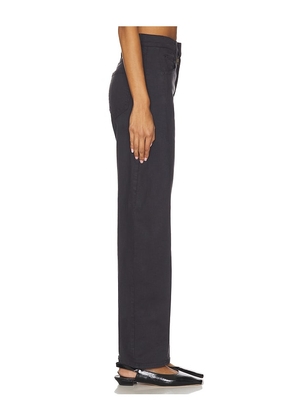 MOTHER The Half Pipe Flood Jeans in Black. Size 32. Also in 28, 34.