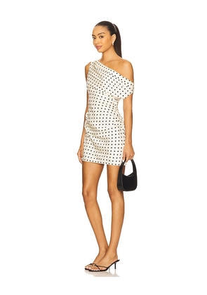 LIONESS Sweetheart Mini Dress in Cream. Size M. Also in S, XXS, XS, XL.