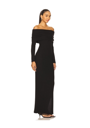 LNA Rory Fold Over Dress in Black. Size S. Also in M.