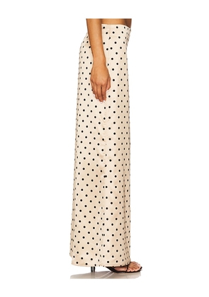 MORE TO COME Elianna Midi Skirt in Neutral. Size M. Also in XS, S.