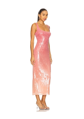 Lovers and Friends Solene Maxi Dress in Pink. Size M. Also in S.