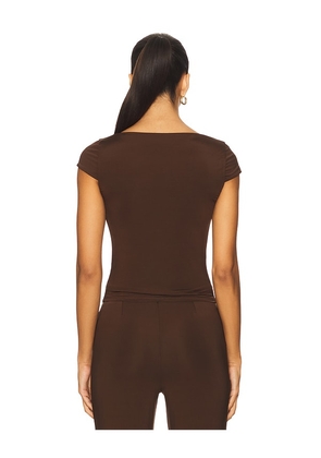 Lovers and Friends Ivanna Top in Chocolate. Size M. Also in L, S, XL, XS, XXS.