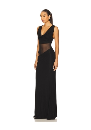 NBD The Derowen Gown in Black. Size M. Also in S, L, XL.