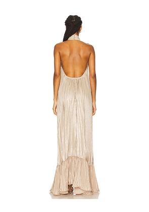 L'IDEE Libertie Gown in Neutral. Size 6/XS. Also in 8/S, 10/M, 14/XL.