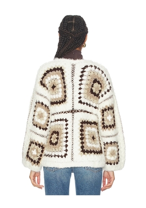 My Beachy Side Madison Cardigan in Ivory. Size S. Also in M, L.