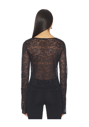 LAMARQUE Amelia Top in Black. Size S. Also in XS, XXS.