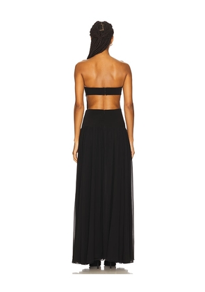 Lovers and Friends Margot Gown in Black. Size M. Also in XXS, XS, S, L, XL.