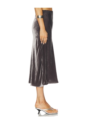 Marques ' Almeida Bias Midi Skirt in Grey. Size S. Also in XS, L.