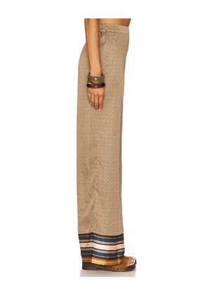 MISA Los Angeles Libby Pant in Brown. Size S. Also in M.