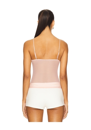 MORE TO COME Carmine Cami Top in Blush. Size M. Also in L, XL.