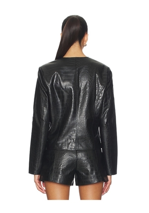 LAMARQUE Agnes Jacket in Black. Size S. Also in XS.