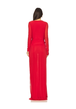 MISHA The Irina Dress in Red. Size M. Also in XS, S.