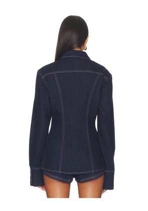 Nakedvice The Watson Shirt in Blue. Size M. Also in XS.