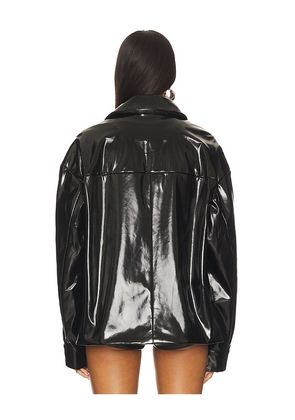 Lovers and Friends Stella Faux Leather Jacket in Black. Size M. Also in L, S, XL, XXS.