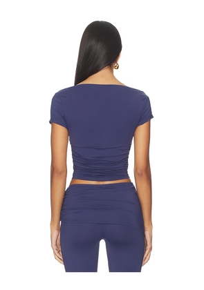 Nakedvice The Berlin Top in Blue. Size M. Also in S.