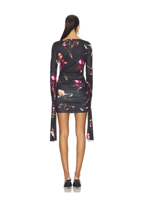LIONESS Glory Mini Dress in Black. Size M. Also in XXS, XS, S, XL.