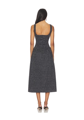LIONESS Luna Rosa Maxi Dress in Black. Size XS. Also in S.