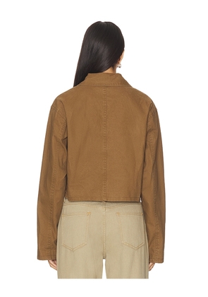 LIONESS Nautica Jacket in Chocolate. Size M. Also in XS, S, L.