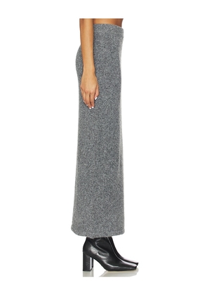 Line & Dot Sonora Sweater Skirt in Charcoal. Size M. Also in S, XS, L.