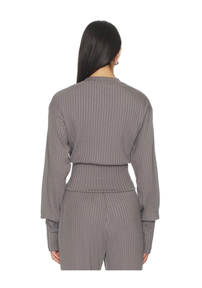 Lovers and Friends Olivia Top in Grey. Size S. Also in XS, L.