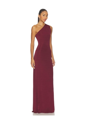 Lovers and Friends Elizabeth Gown in Burgundy. Size M. Also in XS, XXS, S, L, XL.