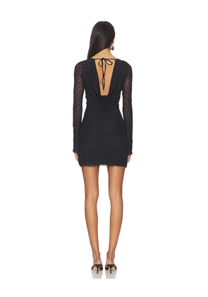 MORE TO COME Kalie Mini Dress in Black. Size XXS. Also in XS.