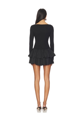 MORE TO COME Sabreen Mini Dress in Black. Size XS. Also in S.