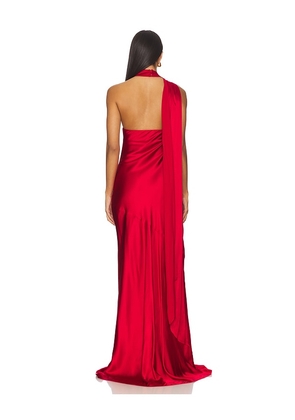 Lovers and Friends Mila Gown in Red. Size M. Also in XS, XXS.