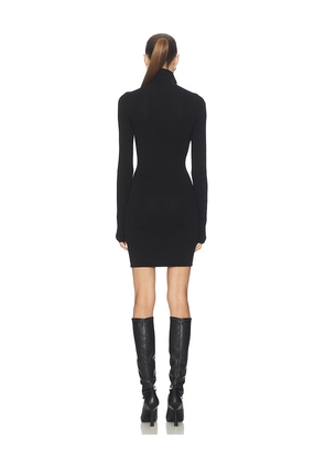 Lovers and Friends Steffi Turtleneck Mini Dress in Black. Size XS. Also in L, M, S, XL, XXS.