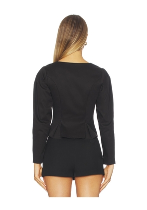 MAJORELLE Corrine Jacket in Black. Size M. Also in XS, S, L, XL.