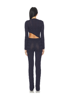 MORE TO COME Cally Pant Set in Navy. Size M. Also in S.