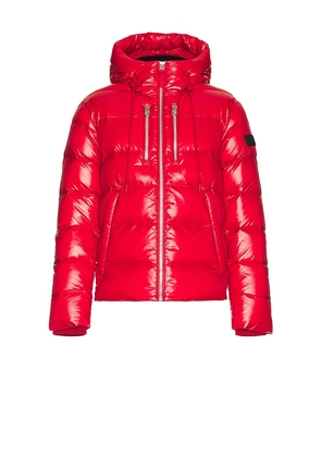 Mackage Victor Puffer Jacket in Red. Size 38. Also in 36, 40, 42.