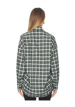 Missoni Long Sleeve Shirt in Blue. Size 38/2. Also in 36/0, 40/4, 42/6.