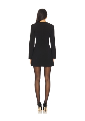 MAJORELLE Carlin Mini Dress in Black. Size M. Also in XXS, XS, S, XL.