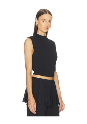 L'Academie Teshi Top in Black. Size M. Also in XXS, XS, S, XL.