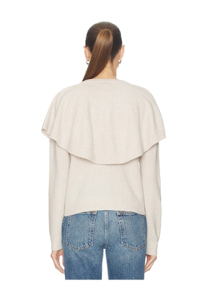 LNA Holly Cape Cardigan in Ivory. Size S. Also in XS, M.