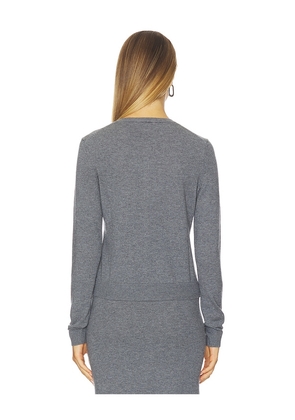 L'Academie Torrey Cardigan in Charcoal. Size S. Also in XXS, XS.