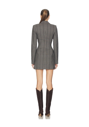Lovers and Friends Jovie Blazer Mini Dress in Charcoal. Size S. Also in M, XL, XS, XXS.