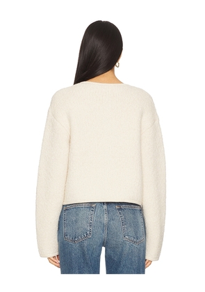 Lovers and Friends Olina Knit Jacket in Cream. Size M. Also in L, S, XL, XS.
