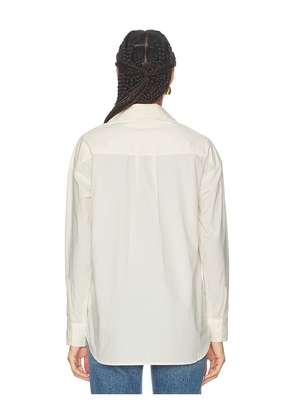 Line & Dot Palermo Double Layer Shirt in Cream. Size M. Also in S, XS, L.