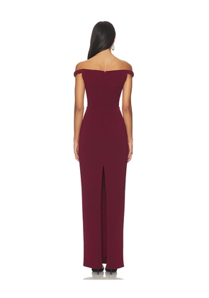 Katie May Reverie Gown in Burgundy. Size M. Also in XS, S, L.