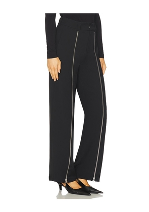 MADISON THE LABEL Corey Zip Pant in Black. Size S. Also in XS, M.