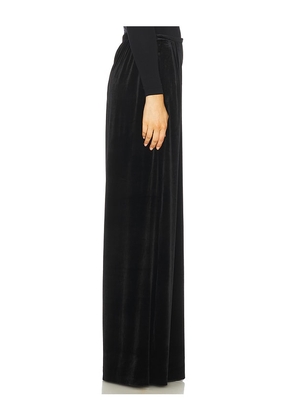 Norma Kamali Mens Pleat Pant in Black. Size M. Also in XS, S.