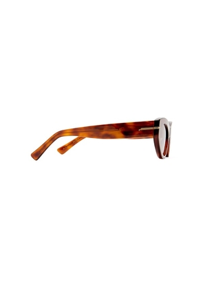Luv Lou The Sofia Sunglasses in Red.