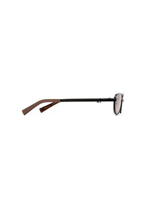 Luv Lou The Brooklyn Sunglasses in Black.