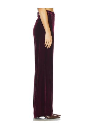 L'AGENCE Pilar Wide Leg in Red. Size 10. Also in 0, 4, 8, 12.