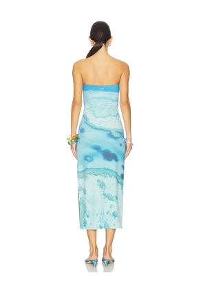 Nue Studio Lagoon Dress in Blue. Size M. Also in L.