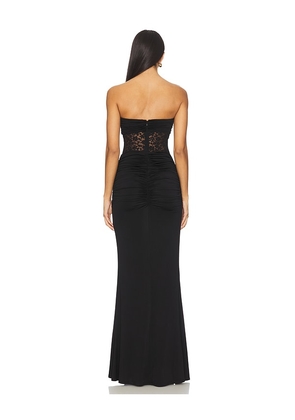 Lovers and Friends Cassidy Gown in Black. Size M. Also in S, XS, XXS.